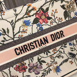 Book Tote Multicolor Rosa Mutabilis Embroidery M1286