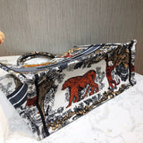 Book Tote Multicolor Toile De Jouy Bag M1286