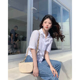 Box Calfskin Signature Bag With Strap M9280