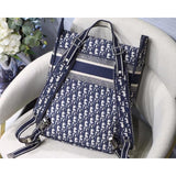 Embroidered Canvas Backpack M1293