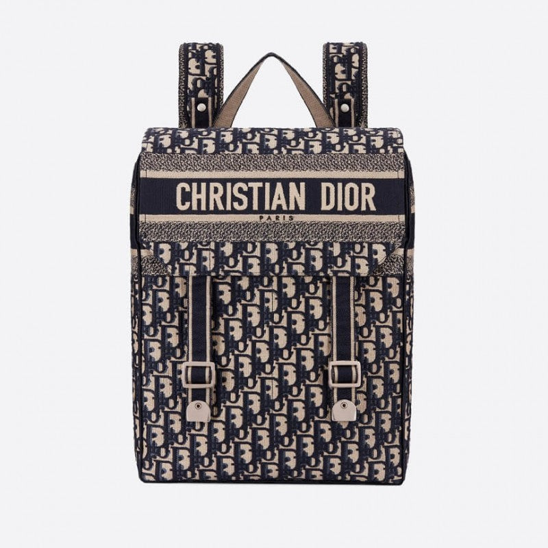 Christian Embroidered Canvas Backpack M1293
