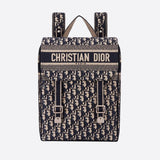 Christian   Embroidered Canvas Backpack M1293
