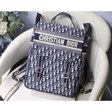 Embroidered Canvas Backpack M1293