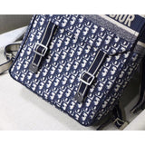 Embroidered Canvas Backpack M1293