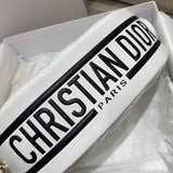 Medium Vibe Hobo Bag M7201 White Cannage Lambskin