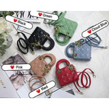 Micro Lady Bag Cannage Lambskin S0856