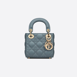 Christian   Micro Lady   Bag Cannage Lambskin S0856