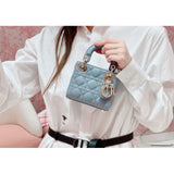 Micro Lady Bag Cannage Lambskin S0856