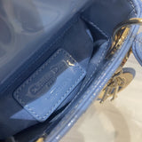 Micro Lady Bag in Patent Cannage Calfskin S0856
