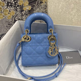 Micro Lady Bag in Patent Cannage Calfskin S0856