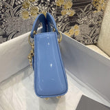Micro Lady Bag in Patent Cannage Calfskin S0856