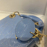 Micro Lady Bag in Patent Cannage Calfskin S0856