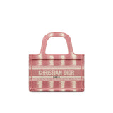 Christian   Mini Book Tote Pink D-Stripes Embroidery S5475