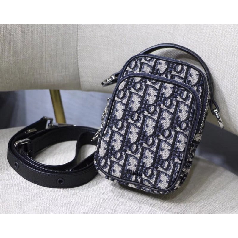 Christian Mini Oblique camp Messenger Bag M1290