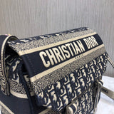 Oblique Embroidery  camp Bag M1291