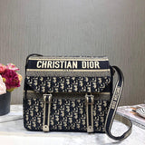 Oblique Embroidery  camp Bag M1291