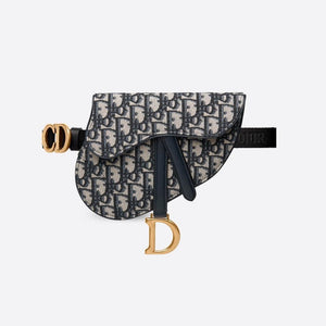 Christian   Oblique Saddle Belt Bag S5632