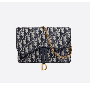 Christian   Oblique Saddle Clutch S5620