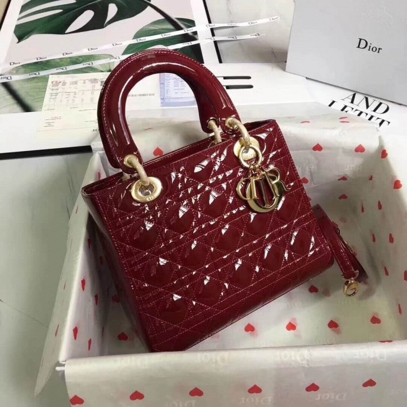 Christian Patent Calfskin Lady Bag M0565