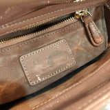 Patent Calfskin Mini Lady Bag M0505