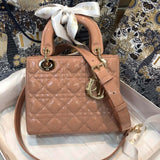 Patent Calfskin Small Lady Bag M0531