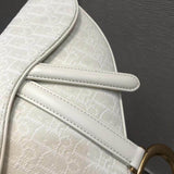 Saddle Bag Ecru Ultramatte Calfskin M0446