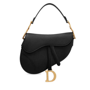 Christian   Saddle Bag in Grained Calfskin M0446