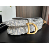 Saddle Denim Canvas Bag M0446