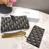 Saddle Long Wallet On Chain S5614