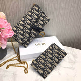 Saddle Long Wallet On Chain S5614