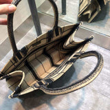 Small Bayad ¡ìre Embroidered Book Tote M1296