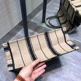 Small Bayad ¡ìre Embroidered Book Tote M1296