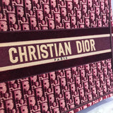 Small Book Tote Embossed Velvet M1296