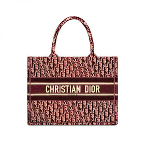 Christian   Small Book Tote Embossed Velvet M1296