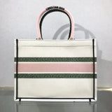 Small Book Tote Multicolor C?ur EN Fleurs Embroidery M1296