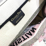 Small Book Tote Multicolor C?ur EN Fleurs Embroidery M1296