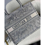 Small Book Tote Toile De Jouy Bag M1296