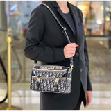 Small  Camp Bag in Oblique Embroidery M1241