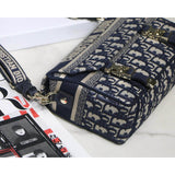 Small  Camp Bag in Oblique Embroidery M1241