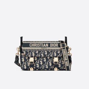 Christian   Small  Camp Bag in Oblique Embroidery M1241