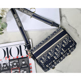 Small  Camp Bag in Oblique Embroidery M1241