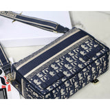 Small  Camp Bag in Oblique Embroidery M1241