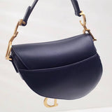 Smooth Calfskin Mini Saddle Bag M0447