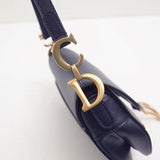 Smooth Calfskin Mini Saddle Bag M0447