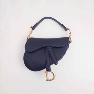 Christian   Smooth Calfskin Mini Saddle Bag M0447