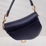Smooth Calfskin Saddle Bag M0446