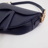 Smooth Calfskin Saddle Bag M0446