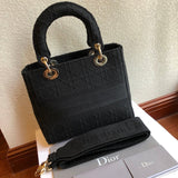 Textile Fabric Medium Lady Bag L4455