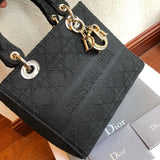 Textile Fabric Medium Lady Bag L4455