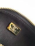 Chic Black Shoulder Bag with Metal Chain
